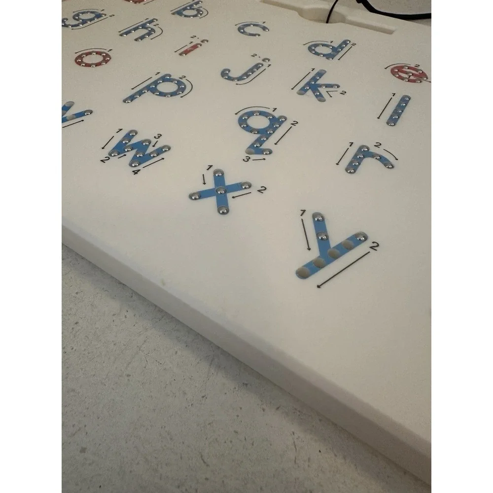 Magnetic Letters Practicing Board Tracing Alphabet Upper/ Lower Case Doublesided